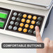 BROMECH Price Computing Scale 66lb/30kg accuracy 0.02lb LCD dual screen display