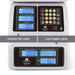 BROMECH Price Computing Scale IPX7 Waterproof 66lb/30kg accuracy 0.02lb white LED dual screen