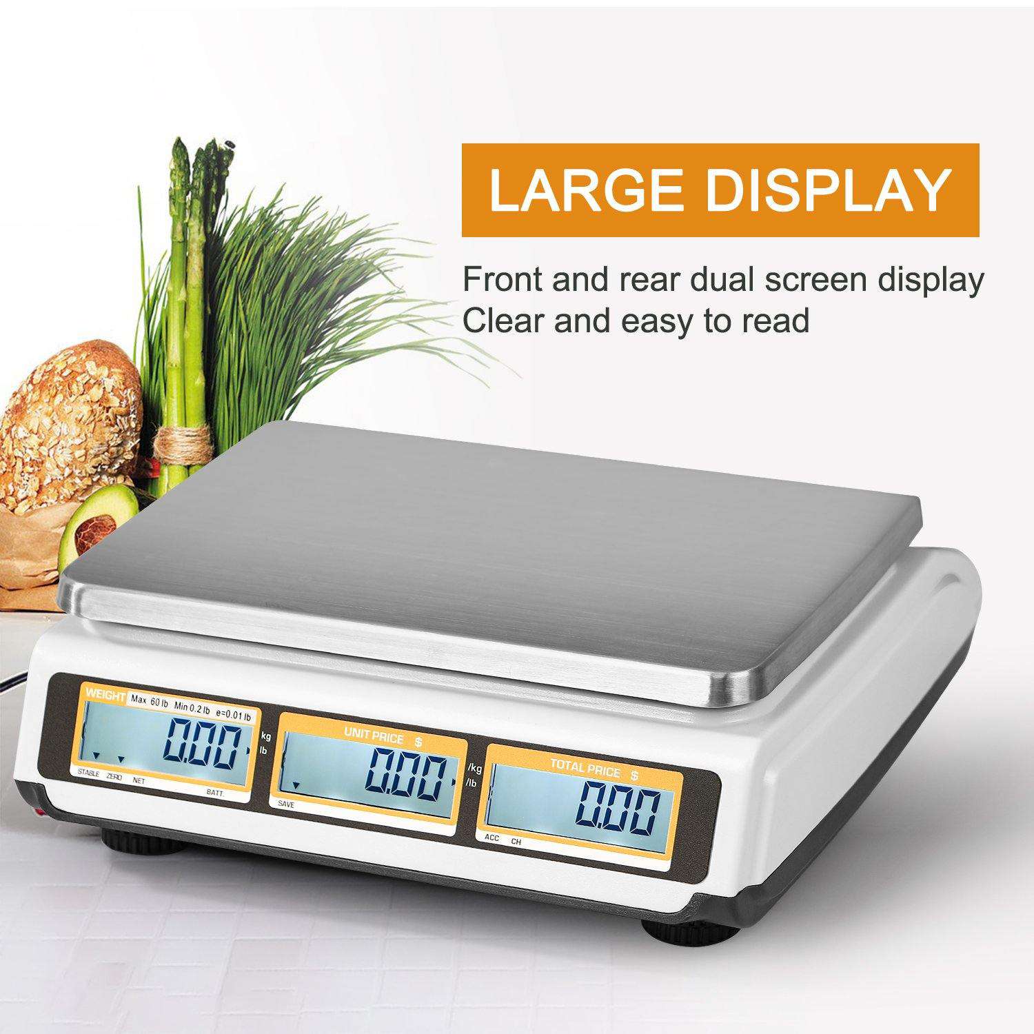 Useful Kitchen Scale Large Screen Display Digital Scale Easy to