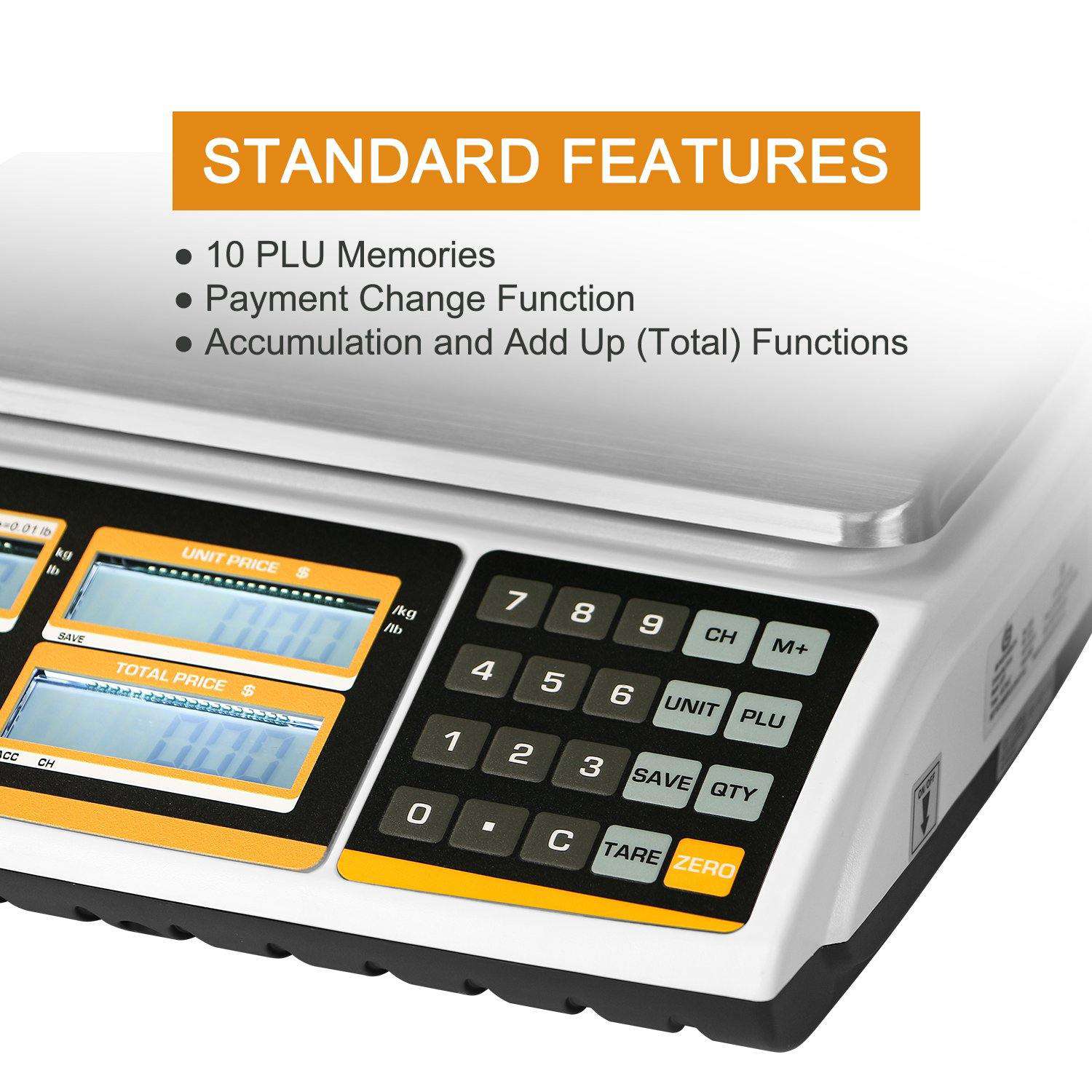 BROMECH Waterproof Price Computing Scale IPX7- 66lb/30kg – Bromech