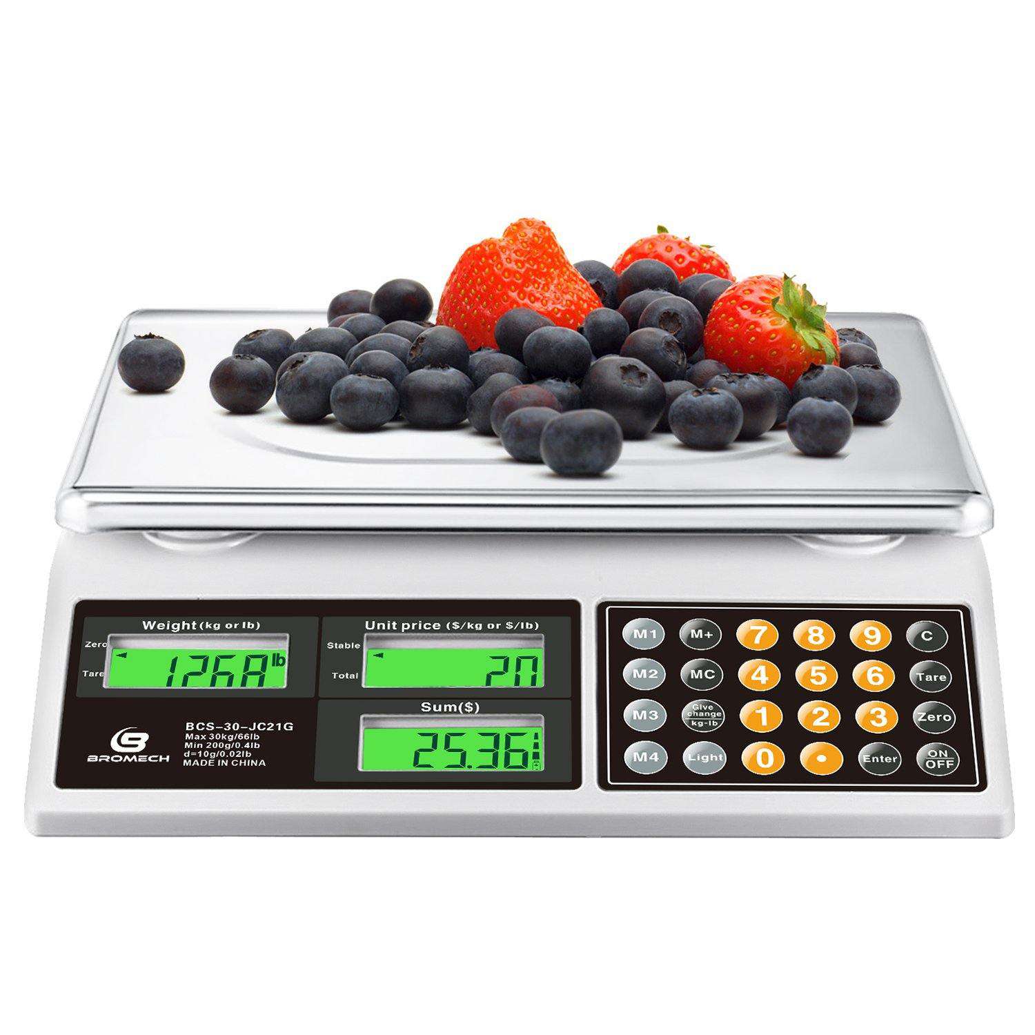 BROMECH 66lb Digital Price Computing Scale – Bromech