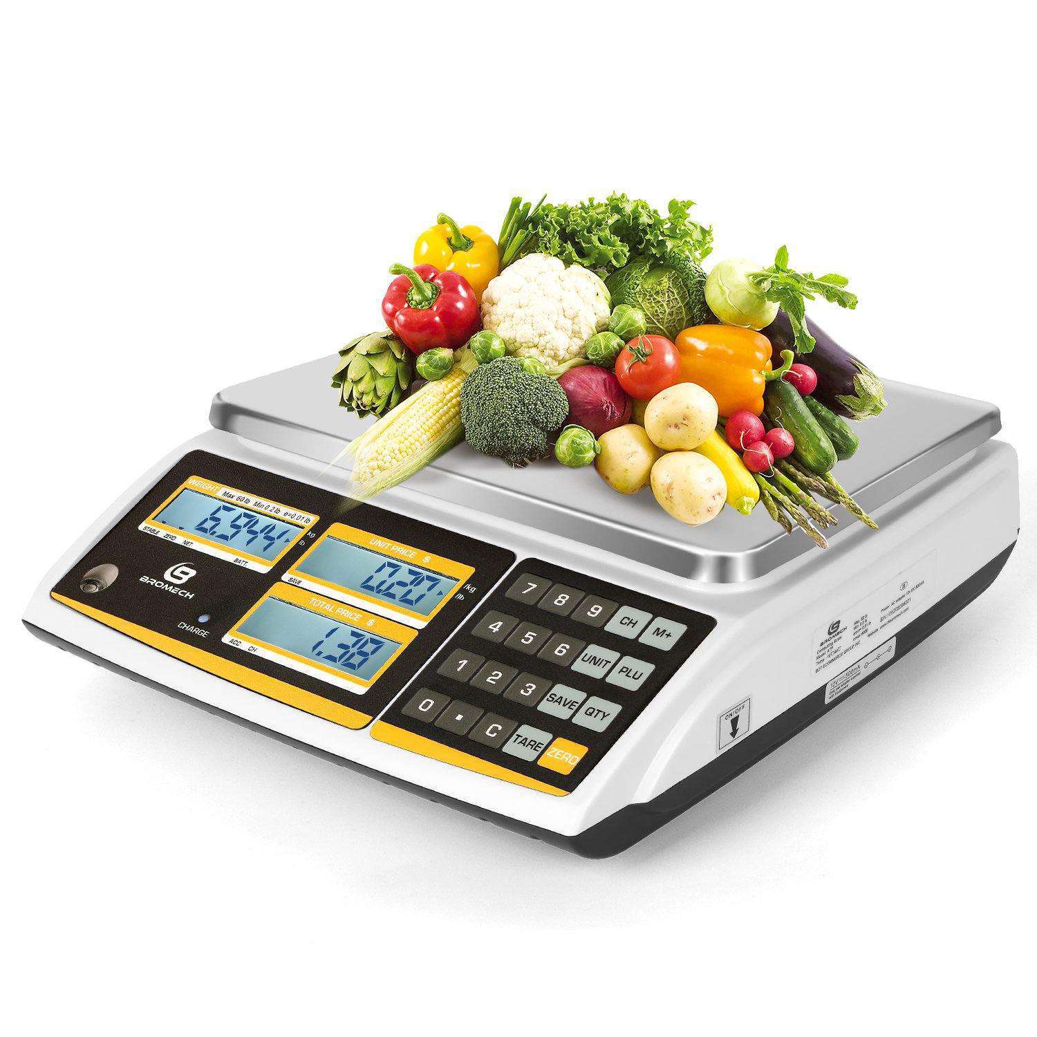 BROMECH 66lb Digital Price Computing Scale – Bromech