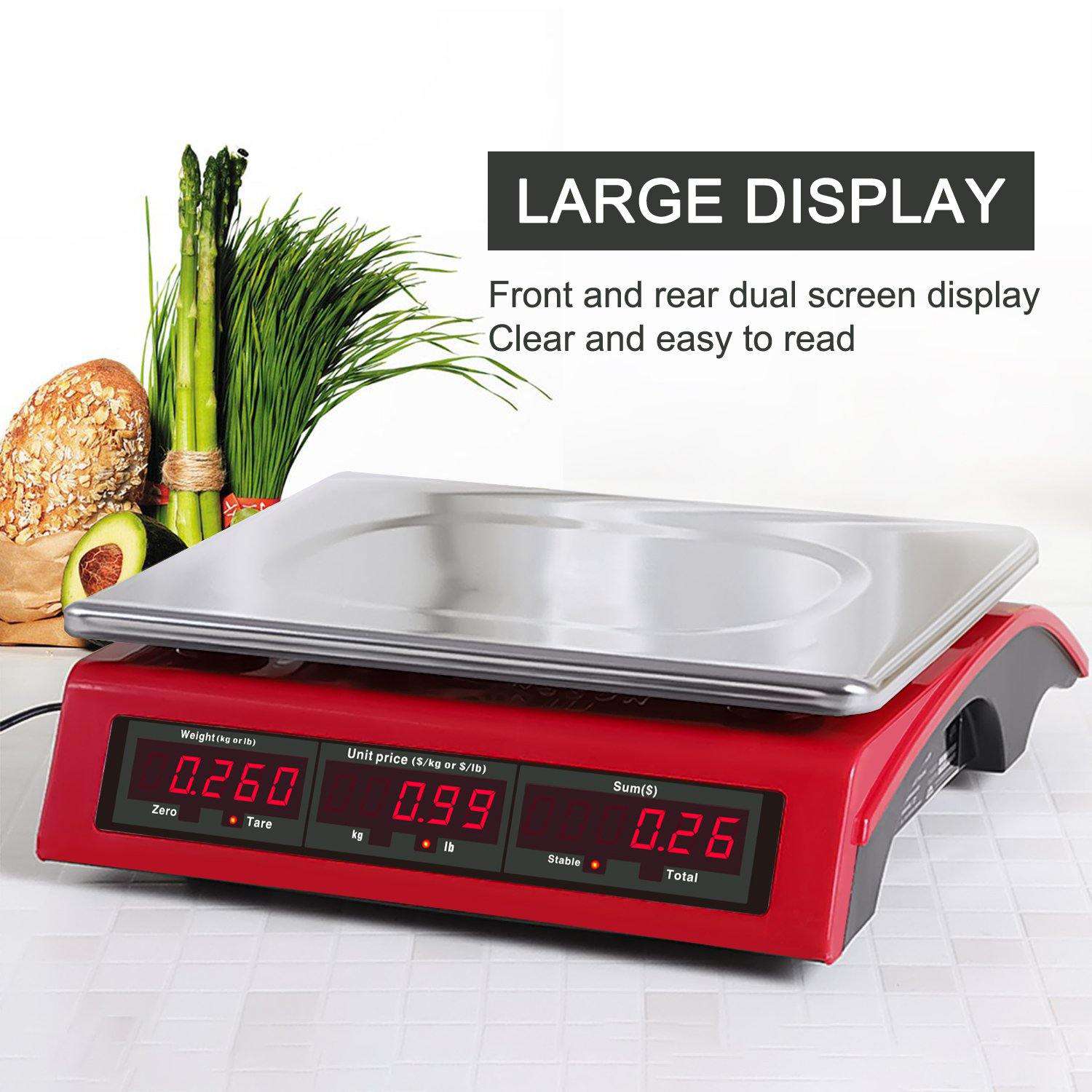 Useful Kitchen Scale Large Screen Display Digital Scale Easy to